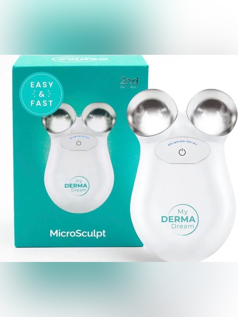My Derma Dream MicroSculpt Microcurrent Facial Sculpting Device NIB